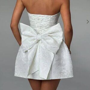 BabyBoo Elenora Mini Dress - Ivory